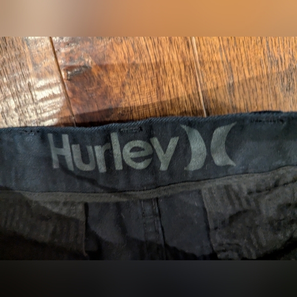 Hurley Men's Black Chino Shorts Sz 29 Worn Once - Picture 5 of 13
